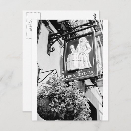 The Crutched Friar pub London Briefkaart (Voorkant / Achterkant)