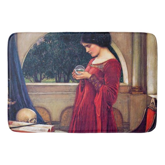 The Crystal Ball, John William Waterhouse Badmat (Voorkant)