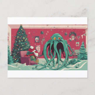 The Cthulhu Spirits of Christmas Briefkaart