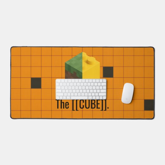 The [[CUBE]] Desk Mat (Clavier et souris)