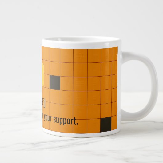 The [[CUBE]] Specialty Jumbo Sized Coffee Mug (Droite)
