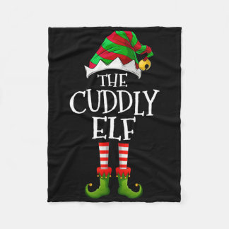 The Cuddly Elf Matching Family Cuddly Christmas El Fleece Deken