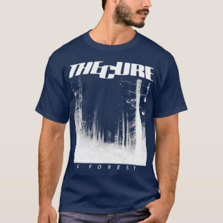 The Cure A Forest Dark Woods Grafisch PERFECTE CAD T-shirt
