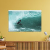 The Curl, Wedge, Newport Beach, Californië Canvas Afdruk (Insitu (Woonkamer))