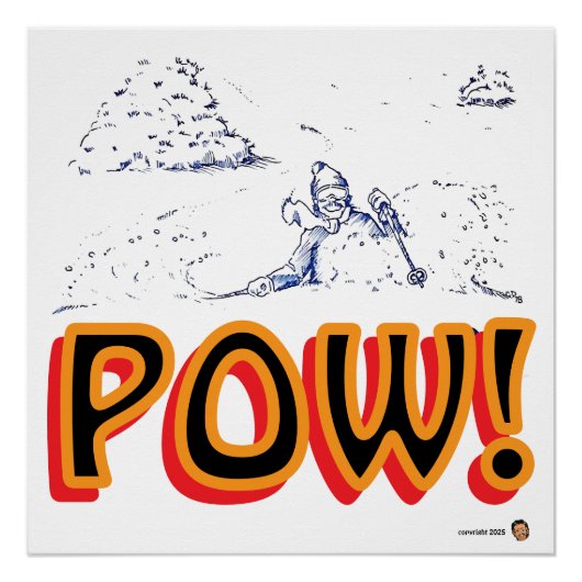 THE CURRENT HOT TERM for POWDER Perfect Poster (Voorkant)