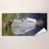 The Curtsey, Bouguereau Badhanddoek (Badhanddoek)