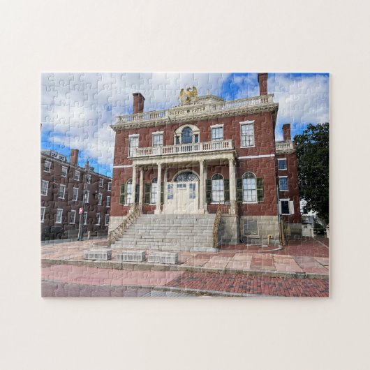 The Custom House in Salem Massachusetts Legpuzzel (Horizontaal)