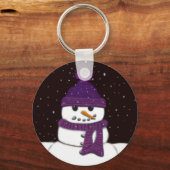 The Cute Armless Snowman Sleutelhanger (Voorkant)