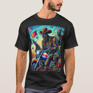 The Cybernetic Biker Apocalypse T-shirt
