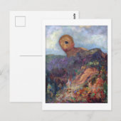 The Cyclops, Redon, 1898-1900 Briefkaart (Voorkant / Achterkant)