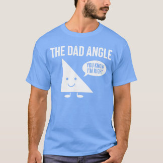 The Dad Angle Funny Math retro T-shirt