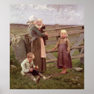 The Dalby Gate, Skane, 1884 Poster