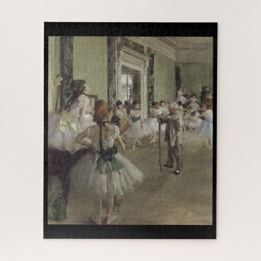 "The Dance Class" by Edgar Degas Legpuzzel (Verticaal)