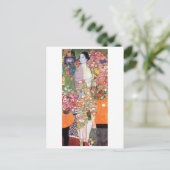 The Dancer, Gustav Klimt Briefkaart (Staand voorkant)