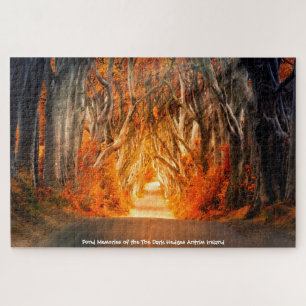 The Dark Hedges Antrim Irlande. Puzzle