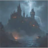 The Dark Hold - Square Vinyl Sticker (Voorkant)