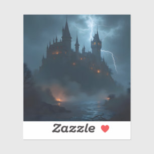 The Dark Hold - Vierkante Vinylplaat Sticker