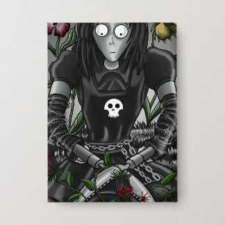 The Dark Mirror collector pin 2 Button