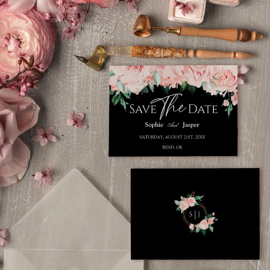 The Date Fard floral chaussure plate noire de mariage Save 