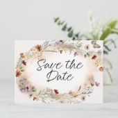 The Date Fleurs Botaniques Miniatures Vintage Tendance Save (Debout devant)
