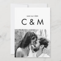 Simple Photo de Couple Contemporain N&B Save our D