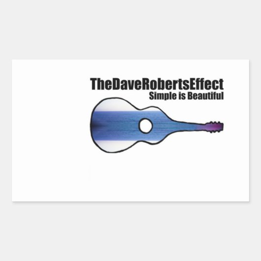 The Dave Roberts Effect EP-Sticker Rechthoekige Sticker (Voorkant)