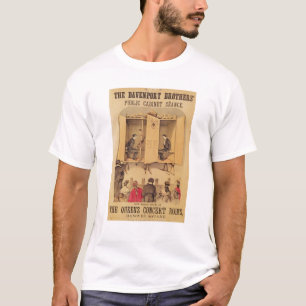 The Davenport broers, poster voor Seance, 1865 T-shirt