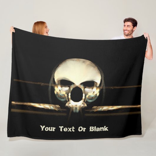 The Dawn of Man Fleece Deken (In situ)