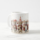 Thé de café de souris de Noël Mug (Devant gauche)