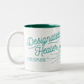 Thé de guérisseur ou tasse de café désigné pour le (Gauche)