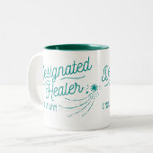 Thé de guérisseur ou tasse de café désigné pour le (Devant gauche)