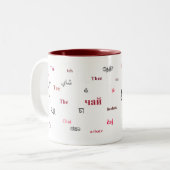 Thé de la Mug du Monde (en rouge) (Devant gauche)