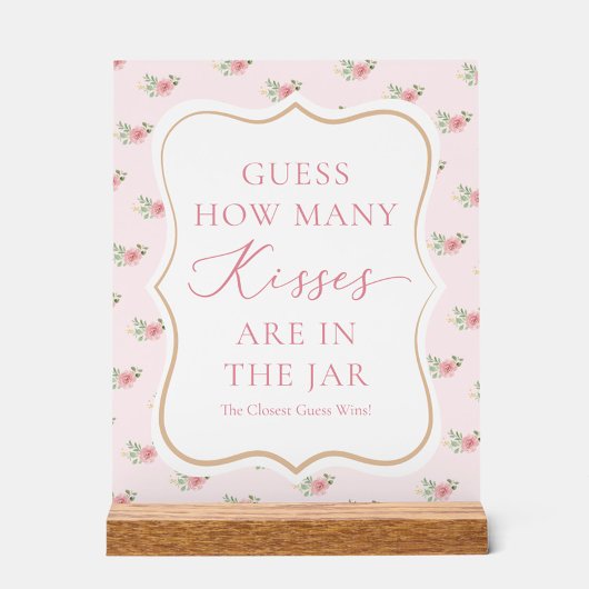 Thé de mariage : devinez combien de baisers