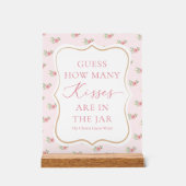 Thé de mariage : devinez combien de baisers (Recto)