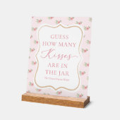 Thé de mariage : devinez combien de baisers (Angle)