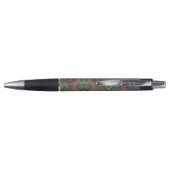 The design features vibrant diamonds and triangles pen (Achterkant)