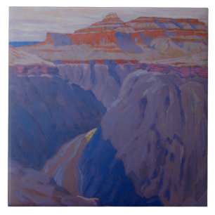 The Destroyer, c.1911-13 (olie op canvas) Tegeltje