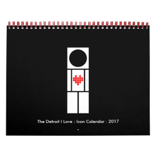 The Detroit I Love : Calendrier des icônes