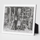 The Development of Printing, bord 5 uit 'Nova Re Fotoplaat (Zijkant)