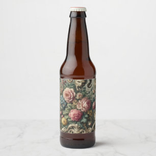 The Devourer of Bloom & Bone - Gotisch Victoriaans Bier Etiket