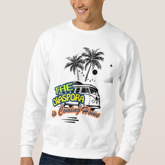 The Diaspora Are Coming Home | Basic Sweatshirt (Devant)