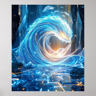 The Digital Maelstrom: Gateway to Cyber Infinity Poster