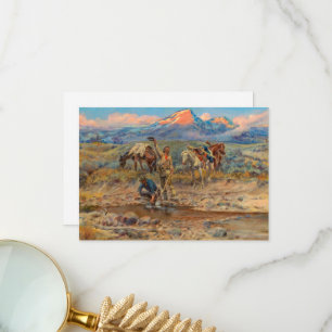 The Discovery of Last Chance Gulch Bedankkaart