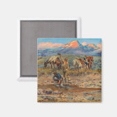 The Discovery of Last Chance Gulch Magneet (Voorkant / Achterkant)