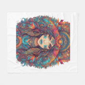 The Divine Feminine Fleece Deken (Voorkant (Horizontaal))