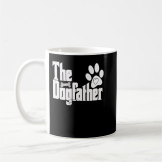 The Dogfather Bone Dog Lover Dad Funny Father's Da Koffiemok