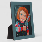 The Doll Painting by Alfred Fox Fotoplaat (Zijkant)