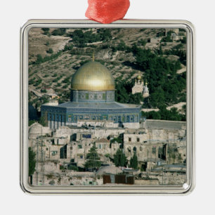 The Dome of the Rock, bouwde AD 692 Metalen Ornament