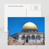 The Dome of the Rock, Jerusalem 2 Briefkaart (Voorkant / Achterkant)