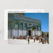 The Dome of the Rock, Jerusalem 2 Briefkaart (Voorkant / Achterkant)